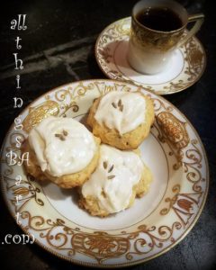 Lavender & Lemon Cookies With Lemon Honey Icing, Cooking On The Fly With BA