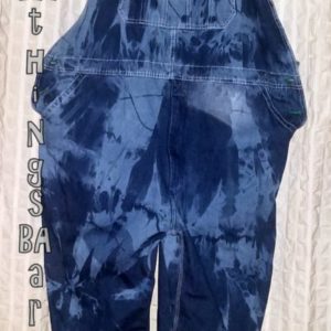 Artist distressed overalls 46 x 30 All Things B.A. Art