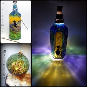 B.A.'s Hand Painted Glass