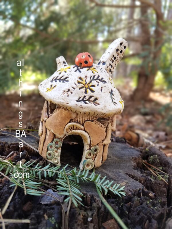 Fungi Fairy House by B.A.