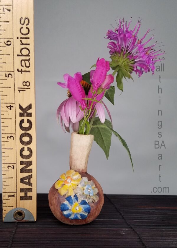 Small Flower Bud Vase by All Things B.A. Art
