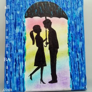Love & Rainbows Painting by All Things B.A. Art