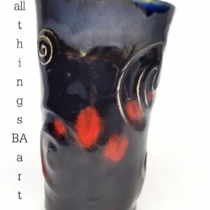 Whimsical Abstract Mind Pint by All Things B.A. Art