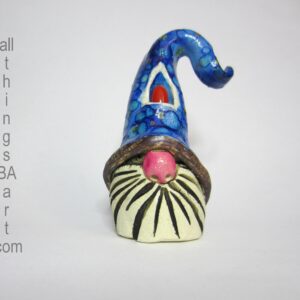 Coral Crystal Keeper Gnome by All Things B.A. Art