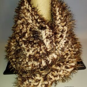 Softy Browns Boa Scarf by All Things B.A. Art