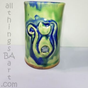 Apophyllite Crystal Keeper Mug by All Things B.A. Art