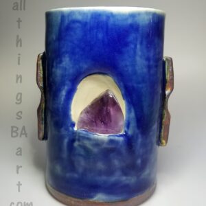 Amethyst Crystal Keeper Mug by All Things B.A. Art